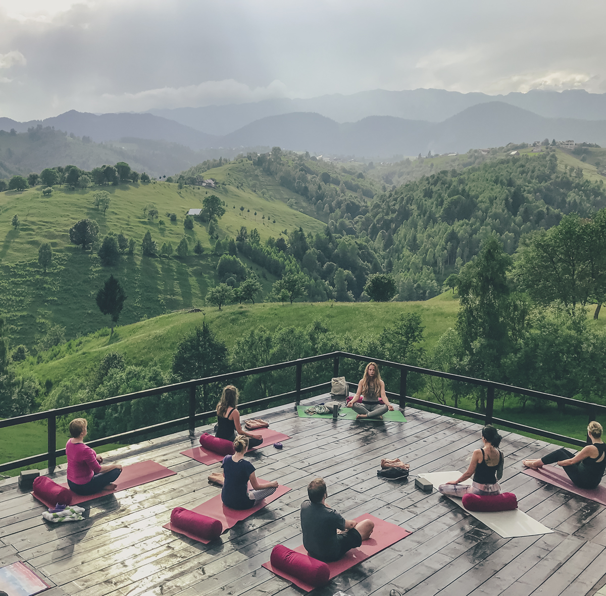 trip to yoga retreat travel planner app